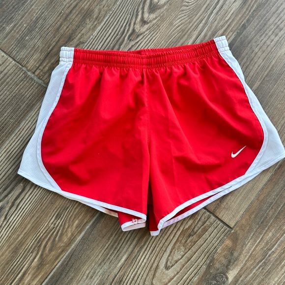 Nike Other - Nike Girl Kids Red and White Sports Shorts
